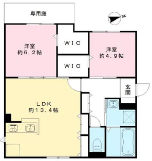 Lien Fort(リアン フォール)【2階】の間取り
