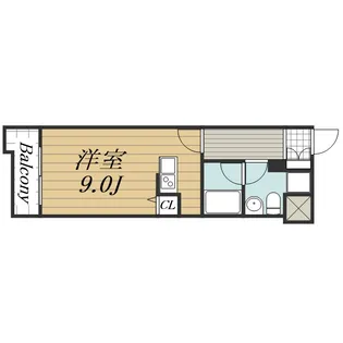 千葉県千葉市中央区本千葉町【マンション】の間取り