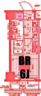 GENOVIA西横浜【7階】の間取り
