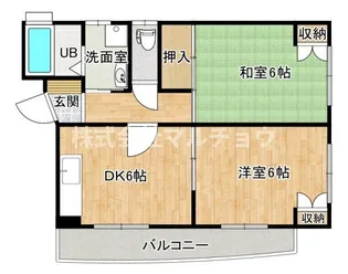オーシャンシティ【1階】の間取り