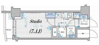 グランド・ガーラ新宿【4階】の間取り