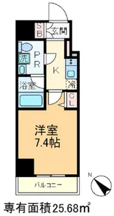 メインステージ十条II【4階】の間取り