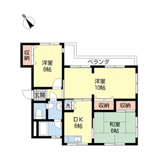小泉ファインハイツ【2階】の間取り