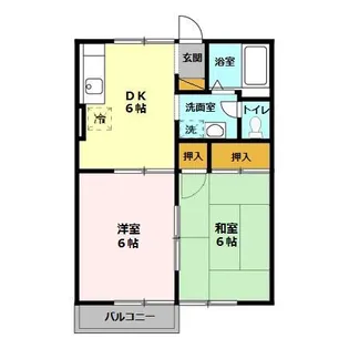 グランシャリオ【2階】の間取り