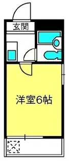 ベルハイツ所沢【3階】の間取り