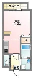 ハイツプランドール2【2階】の間取り