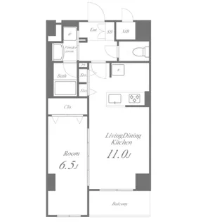 KS 本牧 Story II【2階】の間取り