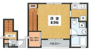 蓼科荘【2階】の間取り