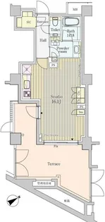東京都渋谷区神宮前4【マンション】の間取り