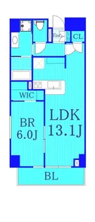 クレサール横中【2階】の間取り