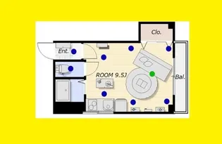 神崎プラザ【3階】の間取り