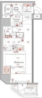 AZEST横濱大通り公園【4階】の間取り