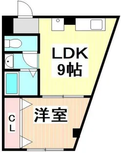 コーポ野口【2階】の間取り