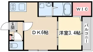 JIN Residence吹田【2階】の間取り