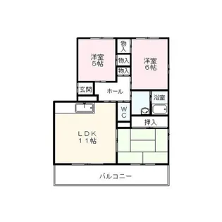 レヂデンス石井 N【3階】の間取り