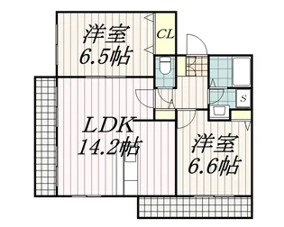 温緑町ガーデン【3階】の間取り