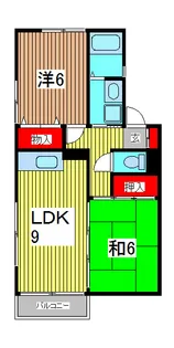 ナチュラルハウス A【2階】の間取り