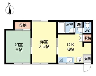 マリーハイツ【2階】の間取り