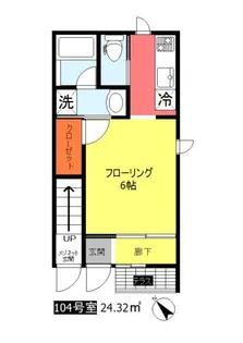 グランディール東雪谷【1階】の間取り