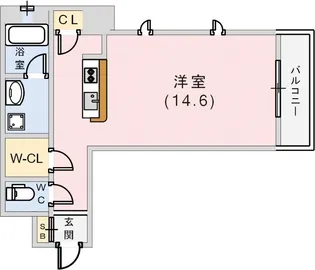 KAISEI神戸北野町【1階】の間取り