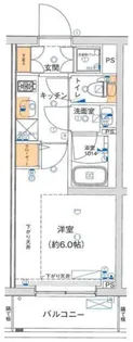 Rising Place 綾瀬【5階】の間取り