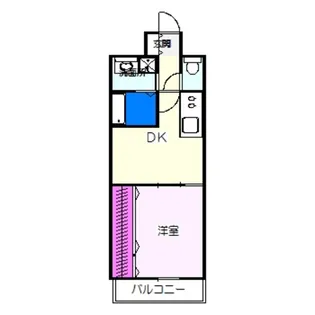 Krehl宿院【2階】の間取り