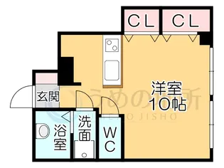 メゾン岩橋【3階】の間取り