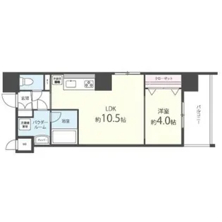 スペランツァ十三東【5階】の間取り