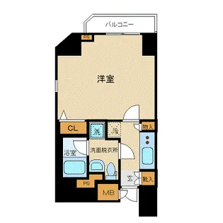 LEXE上野【8階】の間取り