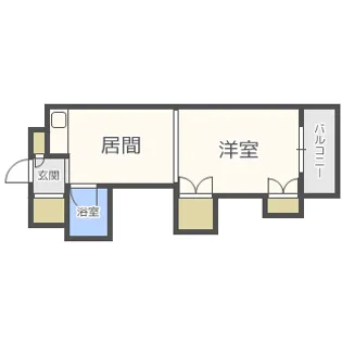 ノースタウンハウス【2階】の間取り