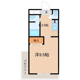ベルヴェデーレ【6階】の間取り