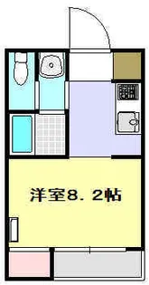 ベルシャトウ戸塚【3階】の間取り