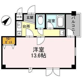 ベル エ・ポック【3階】の間取り
