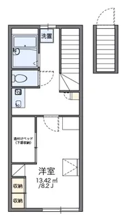 ウェアハウス【1階】の間取り