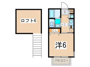 セントソレイユヨコハマ【1階】の間取り