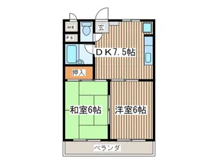 ヴィラ・トレンディ【3階】の間取り