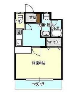 サウンドハイツ【2階】の間取り
