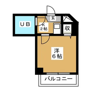 YMニューピーナッツ【3階】の間取り