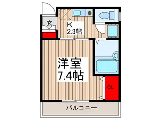 仲町ツインハウスA【2階】の間取り