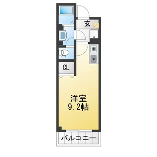 シャルマン武田【2階】の間取り