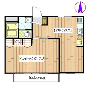MIRAI【2階】の間取り
