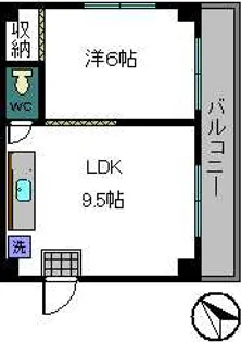 小林ビル【3階】の間取り