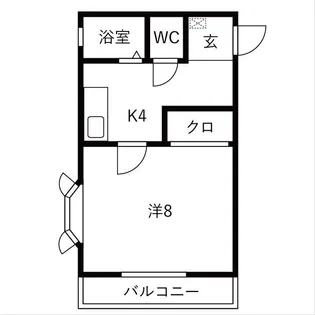 ドエルKM2【2階】の間取り