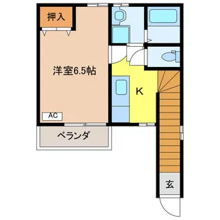 メディア5【2階】の間取り