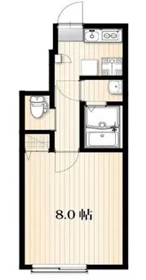 AZEST-RENT東小金井【1階】の間取り