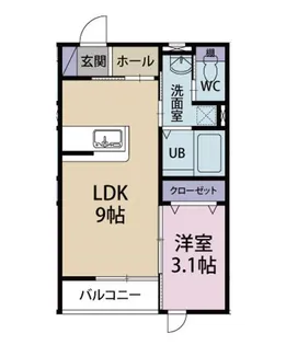 ミルフィーユ桜【1階】の間取り