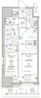 ディアレイシャス浅間町【13階】の間取り