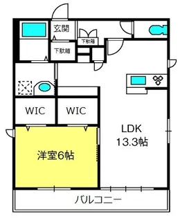 Mont Belle【2階】の間取り