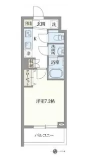 ライトテラス赤羽【8階】の間取り
