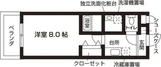 ラビグレイス武庫川ウエスト【5階】の間取り